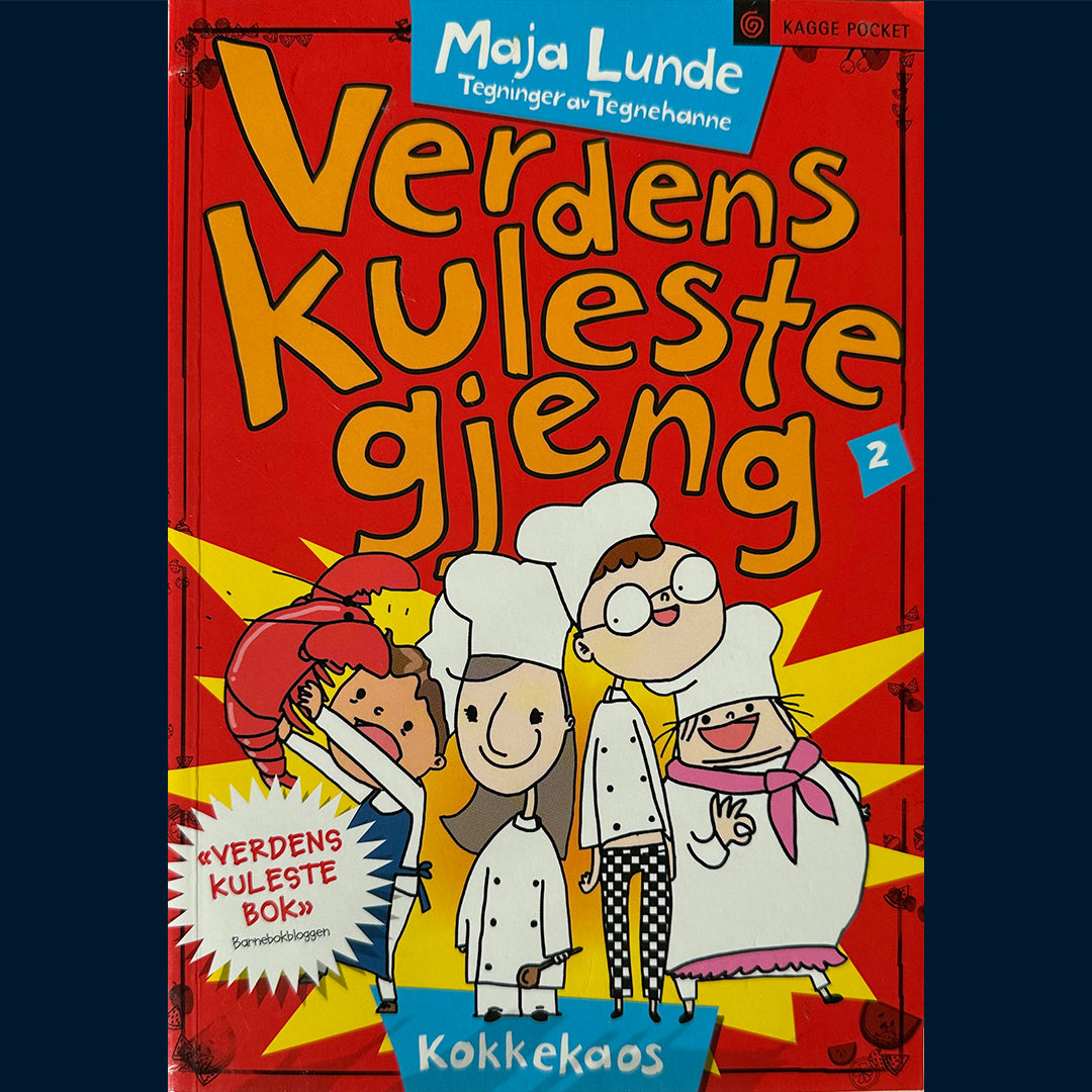 Lunde, Maja og Tegnehanne: Verdens kuleste gjeng (2) Kokkekaos (Pocket)