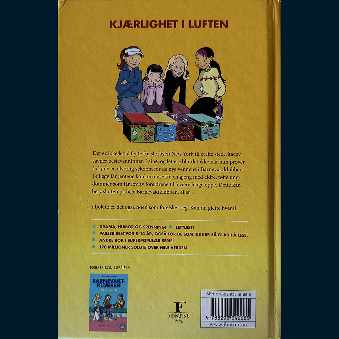 Martin, Ann & Telgemeier, Raina: Barnevaktklubben (2) Den store hemmeligheten