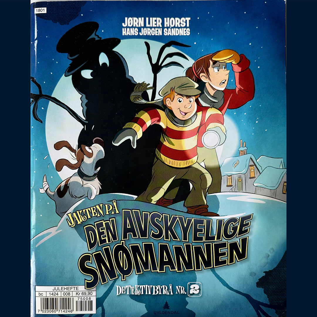 Horst, Jørn Lier: Jakten på den avskyelige snømannen - Detektivbyrå nr 2 (Julehefte)