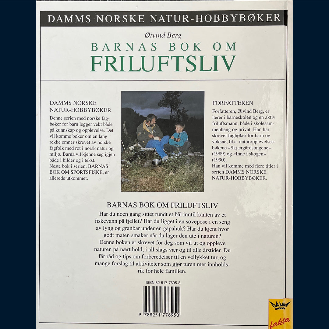 Berg, Øivind : Barnas bok om Friluftsliv