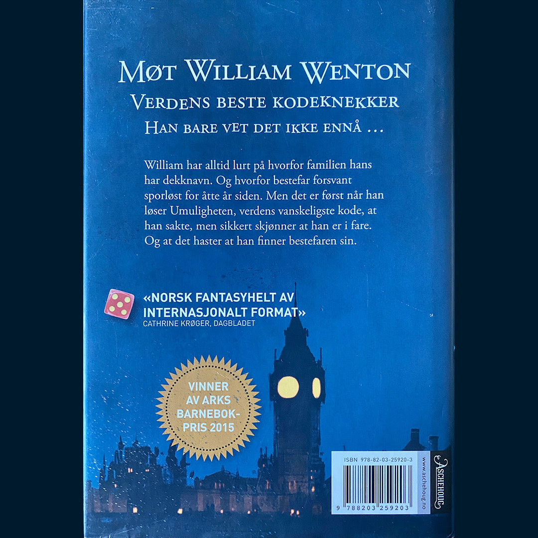 Peers, Bobbie: William Wenton (1) Luridiumstyven (Innb.)