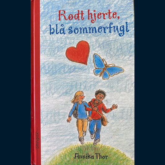 Thor, Annika: Rødt hjerte, blå sommerfugl
